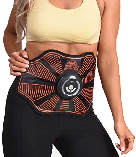 Gymform Total Bauchmuskeltrainer, Stärkung des EMS Systems für straffte Bauchmuskeln Schwarz