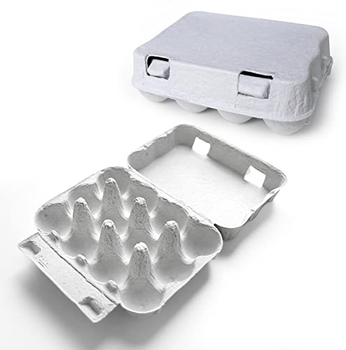 Eivolution 12er Wachteleierschachteln aus Pappe - 30 Stück - Eierkartons für Wachteleier aus Recycling Material