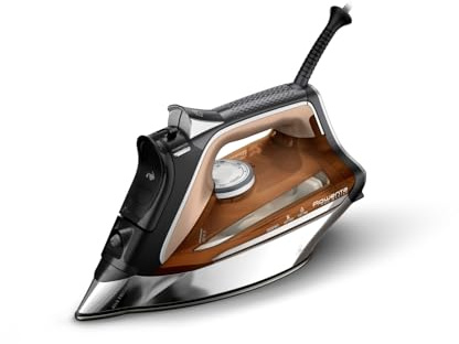 Rowenta Pro Master DW8203D1 – Plancha de Vapor 2800W, Golpe 200 g/min, Vapor Continuo 45 g/min, Suela Microsteam 400 HD, Depósito 310 ml, Antical, Antigoteo, Función Eco y Vapor Vertical