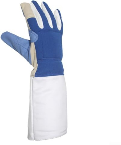 Guantes de esgrima para entrenamiento y competición de espadas de aluminio, antideslizantes, resistentes al desgaste, transpirables, engranajes de mano deportivos para adultos y jóvenes (competición R