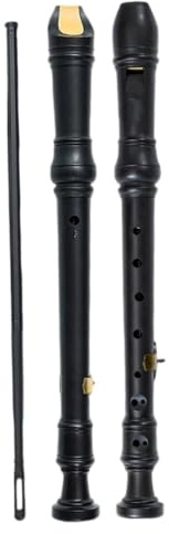 Blockflöjt Musikinstrument Tysk Engelsk Blockflöjt 8-håls Sopranmusikinstrument