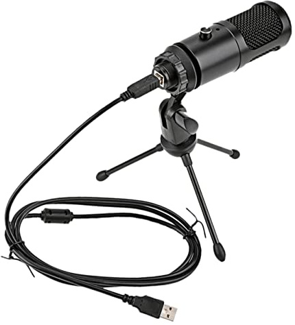 MOLUCKFU 1satz USB Kondensator Mikrofon Für Pc Gaming Design Ständer Einfache Installation Kompatibel Mit Meisten Geräten