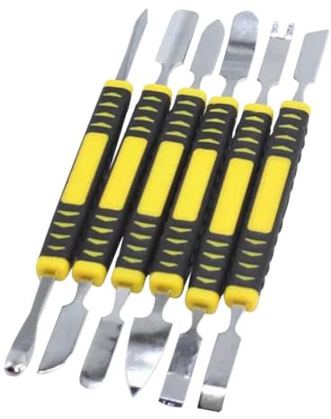 LIFKOME Palanca De Desmontaje Para Abrir Celulares Kit De Reparación De Teléfonos Herramientas De Metal Palanca De Desmontaje Para Mantenimiento De Tabletas y De Celulares