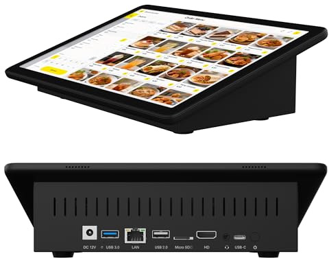 HEIGAOLAPC 10.1 Inch Rugged Industrial PC, Android 12 RK3399, Fanless Touchscreen, 4GB RAM, HDMI, for Machine Control, Factory Automation, Kiosk, POS, Digital Signage