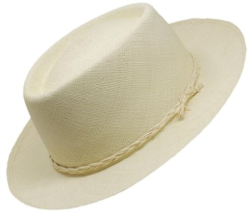 Gamboa Panama Hut Herren und Damen Gambler Strohhut Traditioneller Panamahut UV-Schutz UPF50+