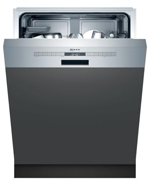 NEFF S245HAS29E N 50 - Lavavajillas parcialmente integradas, 13 cubiertas, acero inoxidable, 86,5 cm de altura