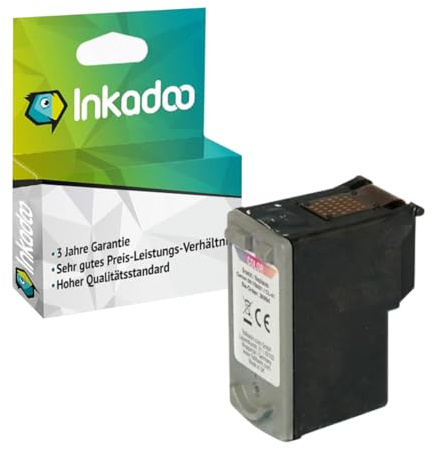 Inkadoo Kompatibel Tinte für Canon 2146B001 / CL-38 Bunt Pixma MX 310 Pixma IP 2500 Pixma MP 220 Pixma MP 190 Pixma MX 300 Tintenpatrone, Druckerpatrone, Druckertinte