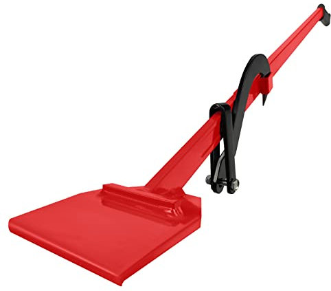 TRMLBE Fällheber 130 cm Professioneller Schwerlast Fällheber für forst Fällheber mit Wendehaken Fällkeil Forst Zubehör, mit Ergonomischer Rutschfester Griff