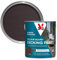 V33 Colour Guard Decking Paint - 5-Year Guarantee - Anti-Slip - UV-Resistant - Gun Metal 2.5 Litres
