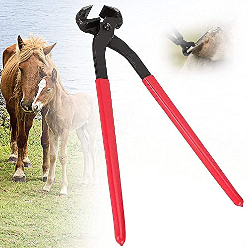 Jrcfnss 16 Zoll Huf Trimmer Zange Huf Trim Werkzeug, Ziege Huf Trim Schere Nagelknipser Hufschmied Werkzeug für Huf Nipper Trim Pferdepflege Zubehör