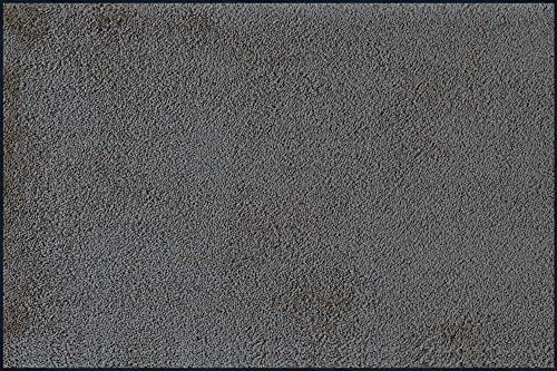 Wash+Dry Fußmatte Smokey Mount 120x180cm, innen und außen, waschbar, grau