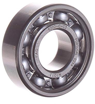 FAG 6202-C-C3 Rillenkugellager einreihig Bohrungs-Ø 15mm Außen-Durchmesser 35mm Drehzahl (max.) 26