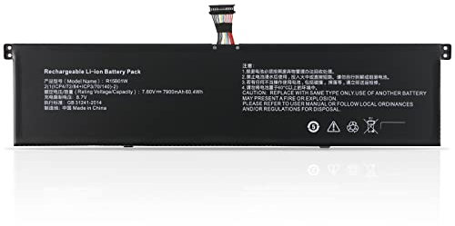 60.4WH R15B01W Laptop Batteria per Xiaomi Mi Notebook Pro 15.6-inch GTX Timi TM1701 MX150 MX250 MX350 128GB 256GB 512GB 1TB i3-8130U i5-8250U i5-10210U i7-8550U i7-10510U Notebook Replacement Battery