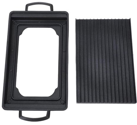 Portable Mini BBQ Grill Stove Uniform Heating Charcoal Barbecue Grill For Household Use Portable Mini Grill For Grilling Meats Camping Picnics (Rectangular)