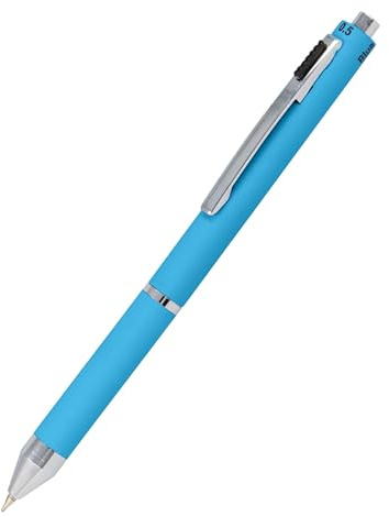 𝗢𝗡𝗟𝗜𝗡𝗘 Multipen 4-in-1 | Kugelschreiber & Bleistift | Multifunktionsstift Metall I 3x Kugelschreiber-Minen in blau, schwarz und rot, 1x Druckbleistift-Mine | inkl. Radiergummi, Farbe blue