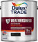 Dulux Trade Weathershield Exterior High Gloss Black 2.5 Litres