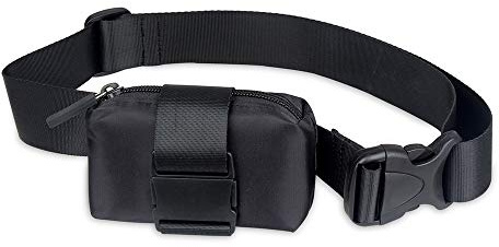 Gexgune GPS Kragen schwarz Haustier Kragen für Kuh große Hunde Pferde Schweine wasserdichte Beutel Smart GPS Tracker Kragen (kein GPS enthalten)