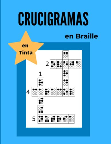 Crucigramas en braille en tinta: Crucigramas en Braille en tinta