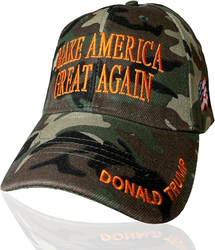 Donald Trump 2024 Mütze – Make America Great Again 3D-Stickerei amerikanische Flagge Donald Trump MAGA Baseballkappe