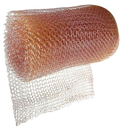 BESPORTBLE Malla De Cobre Anticaracoles 6m x 12.7cm para Babosas y Caracoles Resistente y Duradera
