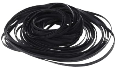 Drives 4 mm Mix-Kassettenband-Maschinengurt, sortiert, flacher Gummiriemen für Recorder, 50 Stück/Set, Kassettenband-Antriebsriemen, sortiert, Riemen-Recorder-Adapter, Display-Regal, Ständer