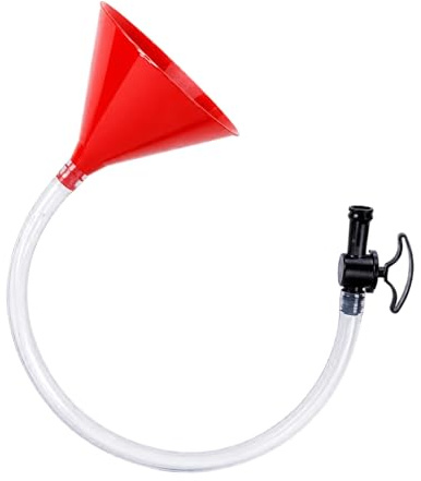 Funnel Bong with Ball Valve, Portable Drinking Game Equipment for Parties and Social Events, Compact 22x20x18 Cm Design for Bottled Enjoyment