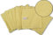 office Rheita Tafellappen aus Frottee (100% Baumwolle), quadratisch 15 x 15cm, Farbe: melone