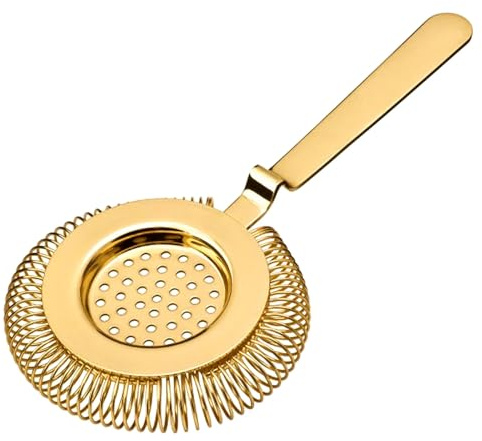 Cocktail sil i rostfritt stål för blandningsglas och shaker (4 färger finns) (Guld)