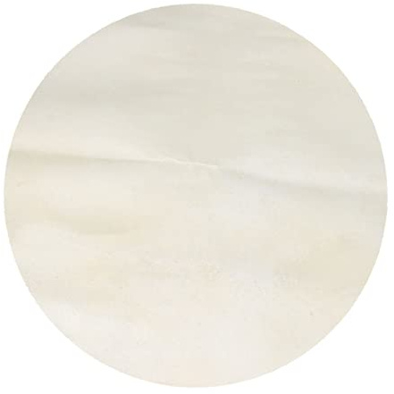 Yibuy Thin Skin Schlagfell für Bongo-Trommel, 30,5 cm (12 Zoll), Beige, 40 cm Durchmesser
