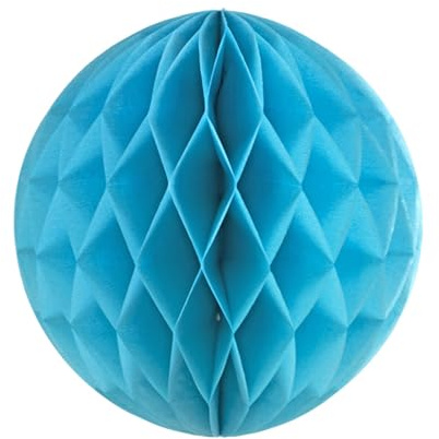 Creativery 10 vågbollar 15 cm set // vax boll hänge deko ballonger lyktor vabboll dekoration bollar pompons papper party bröllop Dunkel Türkis 340d