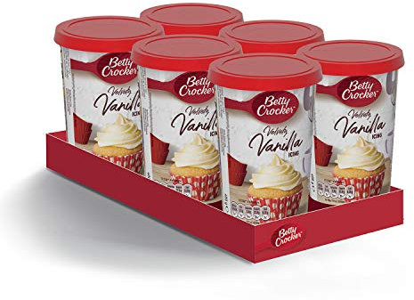 Betty Crocker Velvety Vanilla Icing 400g (Pack of 6)