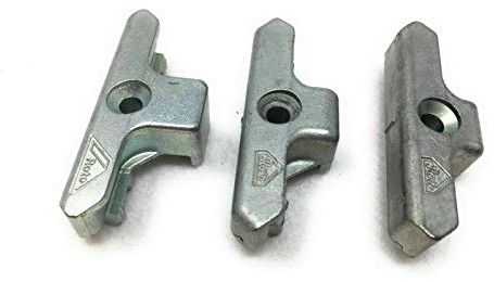 Roto NT 332949 Schließblech Schließstück 332438 Pilzkopf Beschlag DK Getriebe (15 mm rehau aluplas schuko)