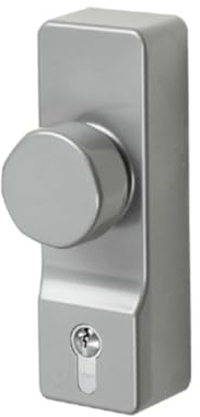 EXIDOR 302 Knob Operated Outside Access Device With Cylinder - With Cylinder