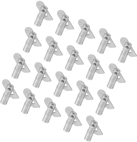 perfeclan 20 pezzi perno di bloccaggio del telaio della mano perno di collegamento dell'impalcatura staffa di mensola in acciaio per uso quotidiano, 11mmx38mm