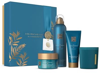 RITUALS Geschenkbox The Ritual of Hammam, Medium – Geschenkset bestehend aus Körperpflege Produkten mit Eukalyptus und Rosmarin – Reichhaltig und erfrischend