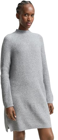 TOM TAILOR Denim damklänning, 10658 – Cement Grey Mélange, XS
