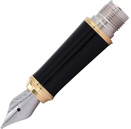 Parker Urban Black Gold Trim Nib Section - Medium - Stainless Steel