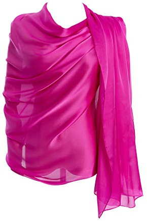 Cyzlann Women's Scarves 100% Silk Long Lightweight Scarfs for women