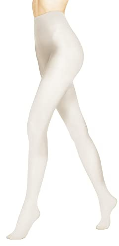VENEZIANA NUOVA | Collant Donna 40 Denari Dimensione M - 3 | Opachi Bianco | Termiche | Invernali | Calzamaglia Termica | Leggins | Caldi