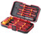 Gueenky 13 Pezzi Cacciaviti Elettricista Set, 1000 V Cacciaviti Isolati Giraviti Elettricista Magnetico, Elettricista Isolati Cacciaviti Taglio Croce Torx con Impugnatura Morbida Cacciavite Tester