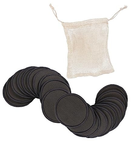 Beavorty 1satz Gesichtsreinigungspads Teiliges Pads Netzbeutel Wiederverwendbar Sanfte Make-up-entferner Für Mädchen Biofreundlich Für Unterwegs Für Empfindliche Haut