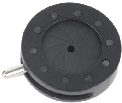 XWHYLL Manuelle Blende Einstellbare Mechanische Iris Blende Iris Blende für Digital Kamera Mikroskop Iris Linse SK12