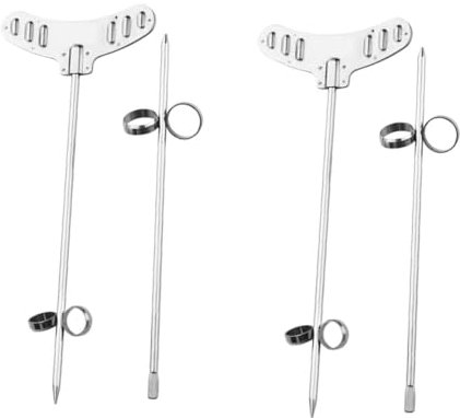 Cabilock 2 Set 2 Set Vite In Acciaio Inox A Spirale Vegetale Spiralizzatore Di Verdure Spirale Di Verdure Twist Avvolgitore Di Verdure Di Patate Cetriolo Intaglio 2 Pezzi * 2 pezzi * 2