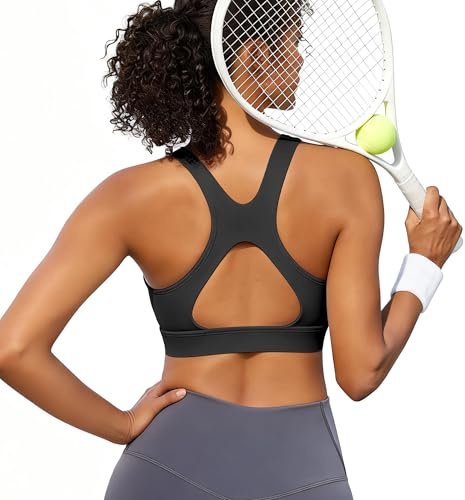 VORCY High Impact Sports Bras for Women Racerback Sports Bra Running Bra