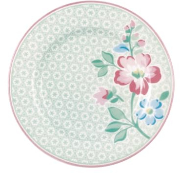 GreenGate Athea Brotteller Mint 15cm