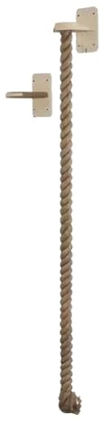 ARVALOLET Katze Kletterseil mit Holzplattform verdickte Sisalseil -Kleidung Resist -Kletterseil for Katzenmöbel Kratzerspielausrüstung