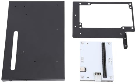 Tonysa Station d'accueil GPU Externe pour Thunderbolt 3/4 et USB4, Boîtier de Carte Graphique Externe PCIe 16X pour Ordinateur Portable PC, avec Support ATX de Câble de Données de 1m
