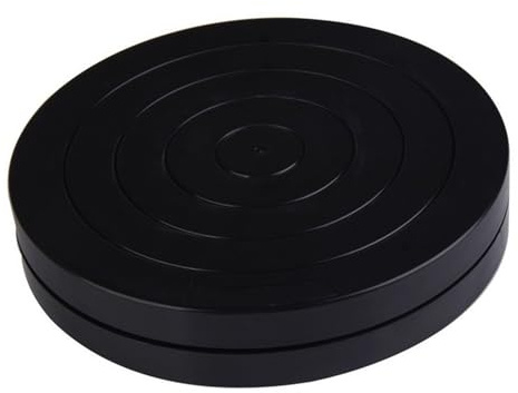 IZHAOGJING TöPferscheibe, Drehscheibe TöPfern 11/18 cm Kunststoff Drehteller Keramik Ton Skulptur Werkzeuge Flexible Rotation Töpferscheibe Plateau Tournant Töpferscheiben(18cm)