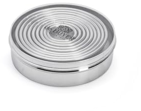 De Buyer, CAJA DE 9 CORTADORES REDONDOS INOX, LISOS / Ø 3,11 CM-3323.00N