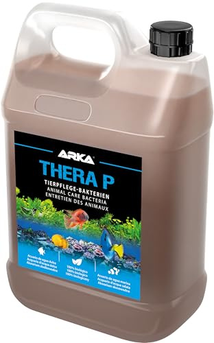 Aquarium Bakterienpflege 3785 ml – 100% biologische Tierpflege für Vitalität, Wachstum & weniger Stress – für Süß- & Meerwasser – ARKA TheraP